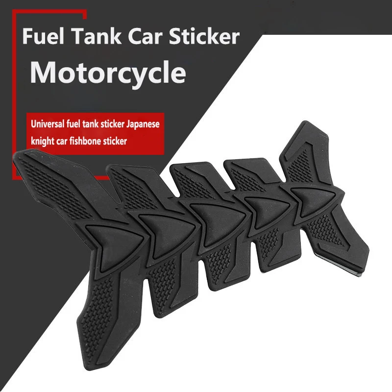 Motorcycle modified accessories fuel tank stickers car stickers universal fuel tank stickers Japanese knight car fish bone stick original baofeng uv 5r handheld radio replacement sticker label uv5r walkie talkie stick label accessories