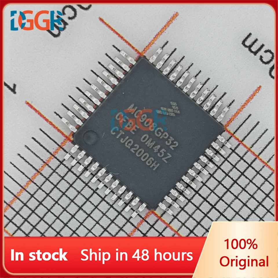 Original MCU MC68HC908GP32CFBE QFP-44 MC68HC908GP32 Mikrocontroller IC CHIP Großhändler