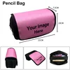 Customize Your Name Image Logo Cosmetic Case Pencil Bag Teenagers School Supplies Kids Clutch Pencil Box Boy Girl Stationery Bag 1