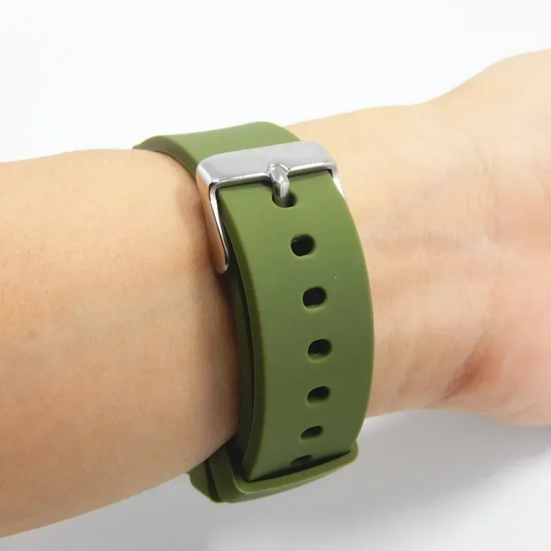 Soft Quick Release Silicone Smart Watch Band - Variety of Sizes Available