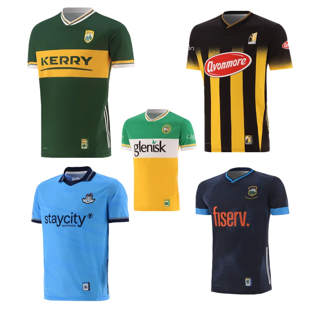 

2024 GAA shirt Kilkenny Antrim Down Tipperary Wexford Tyrone Offaly Armagh LGFA Dublin Donegal Derry Kerry Ireland gaa