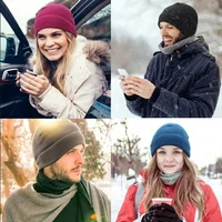 Winter Fleece Caps For Men  Tactical Caps Hunting Hiking Hat Fleece Women Beanies Ski Fishing Cycling Caps Warm Beanie 2