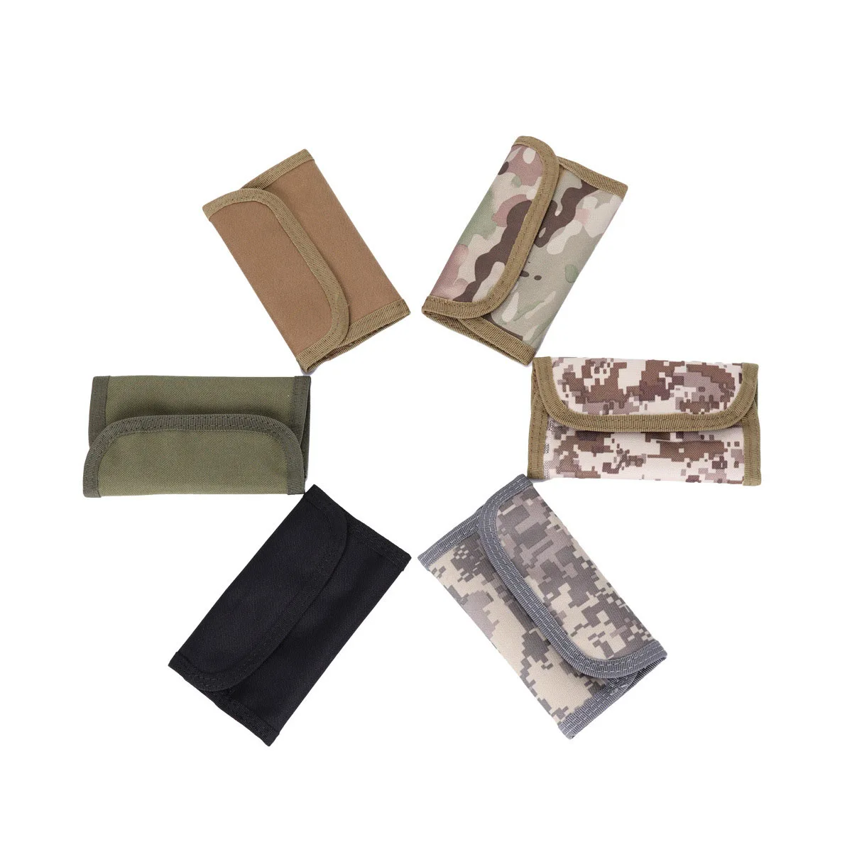 Outdoor EDC Molle Pouch Wallet Waist Fanny Pack Tactical EDC Purse Multifunctional Money Pocket Sport Climbing Pouch 6