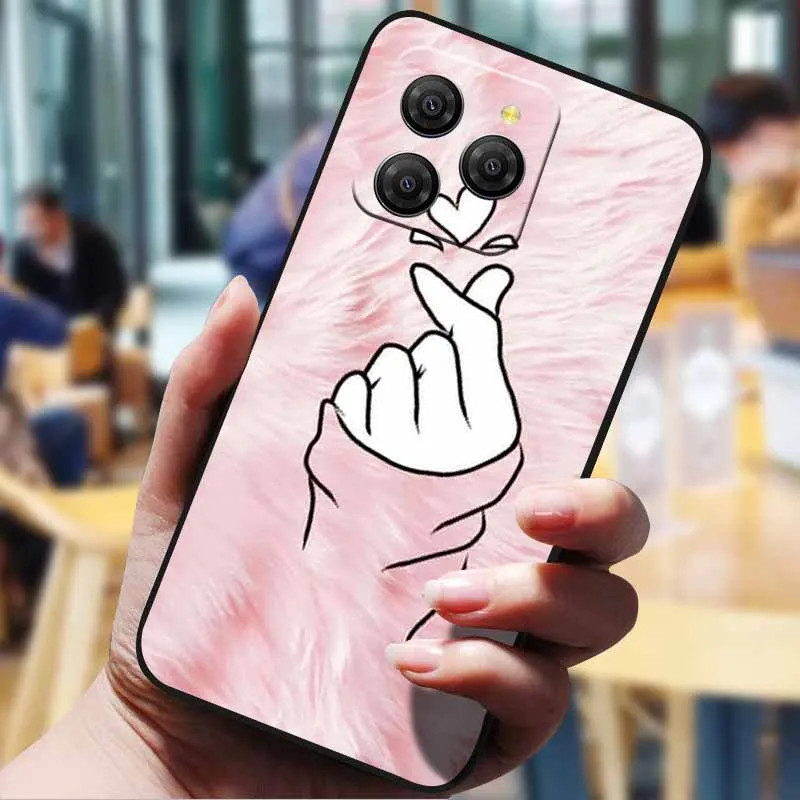 Cartoon Painted Silicone TPU Phone Case - Blackview Shark 9 5G Back Cover Bumper