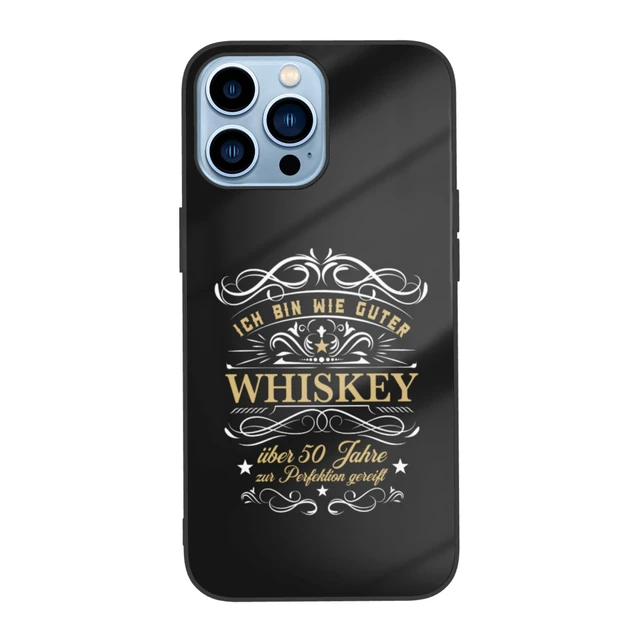 Compleanno 50 Anni Maturato Come Uno Buono Whisky Detto Tempered Glass Case  For iPhone 13 12 11 Mini Pro Max - AliExpress