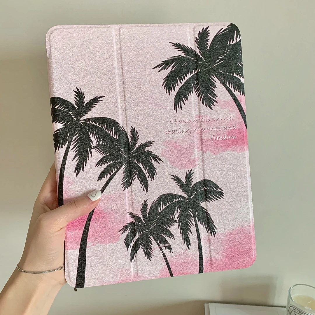 Simple Coconut Tree Case For iPad