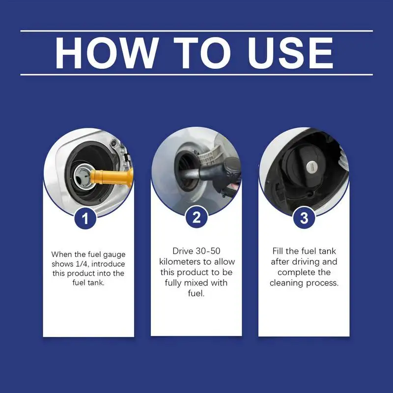 Exhaust System Cleaner Deep Cleaning Oil Additive For Engine Auto Parts Carbon Removal Cleaner For Car Vehicle Automotive