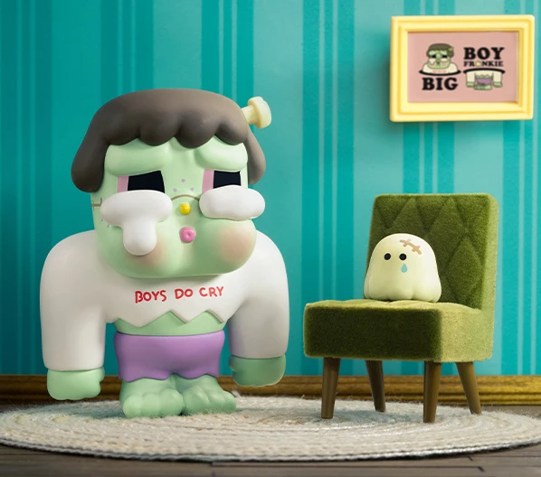 thumbnail image 1 of POP MART-figuras de acción de la serie CRYBABY Monster Tears, Caja ciega, Caja sorpresa, regalo para niñas, 1 of 5