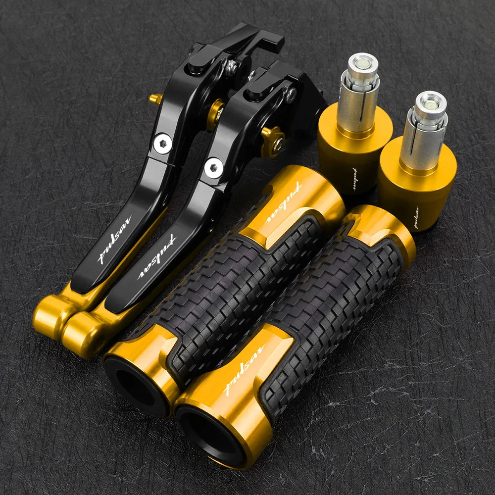 

For Bajaj Pulsar NS200 AS200 RS200 RS 200 AS 200 NS 200 Brake Clutch Levers Handlebar Grips Ends 200 2012 - 2023 2022 2021 2020