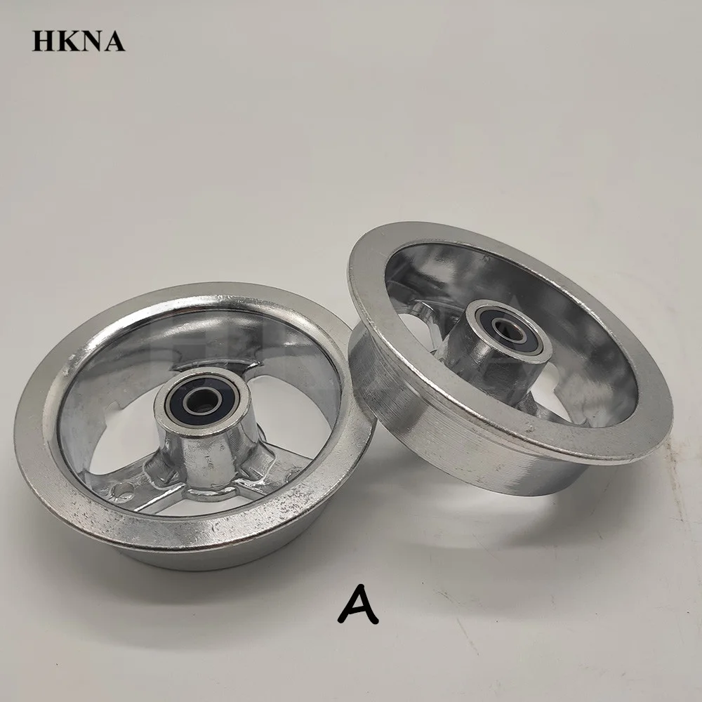 4 Inch Wheel Hub 4.10/3.50-4 4.00-4 3.00-4 Aluminum Alloy Wheel Rims for MIni Motorcycle Electric Scooter Gas Scooter ATV