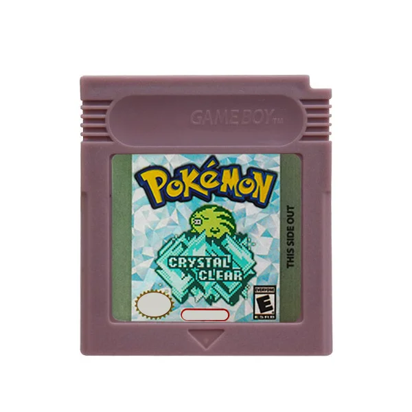 Crystal Clear Greenboy Creepy Black 16-Bit Game Cartridge