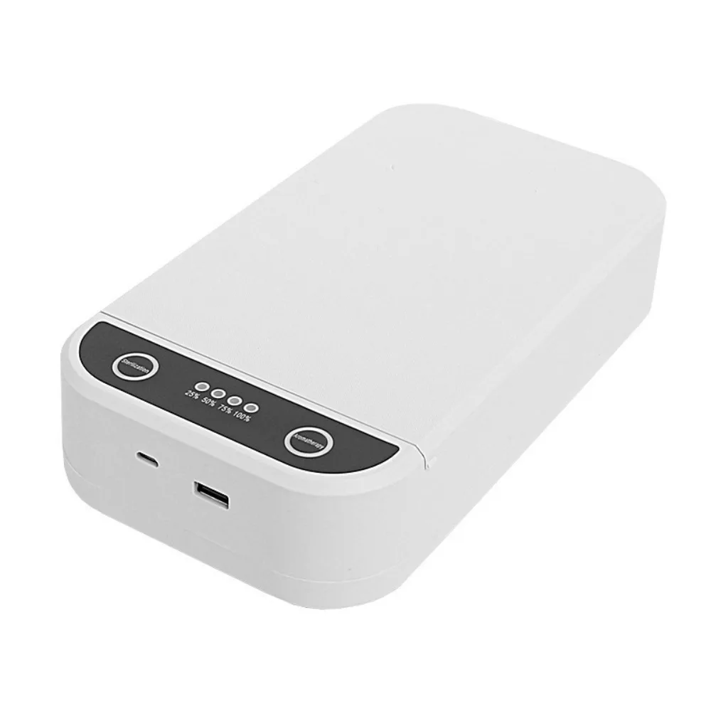 블루 라이트 네일 도구 살균기 USB 전원 공급 99.9% 박테리아 제거 UV 라..