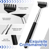 Telescopic Back Scratcher, Portable Extendable Stainless Steel Back Scratchers Men Women, Hand Massage Tool with Non Slip Handle 2