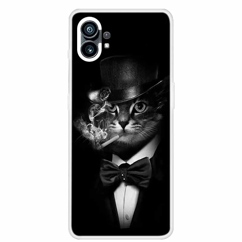 Clear Shockproof Soft TPU Silicone Phone Case - Fashionable Back Cover Design