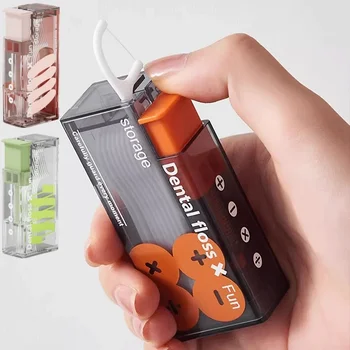 Portable Automatic Floss Dispenser Set 1