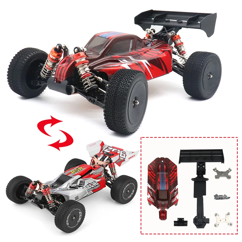 1/14 Car Body Shell Cover Modify Kit Metal Spare Parts for Wltoys