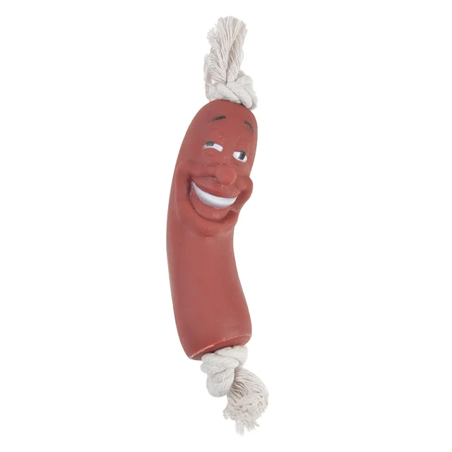 os a macher chien à mâcher en forme de saucisse pour chien, 1/3 pièces, interactif, amusant – Image 2