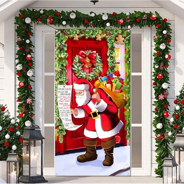 Merry Christmas Door Cover Banner 5