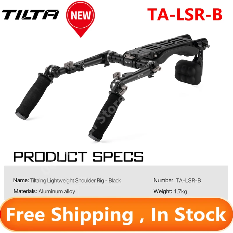 TILTA TA-LSR-B NEW Lightweight Shoulder Rig Black - AliExpress