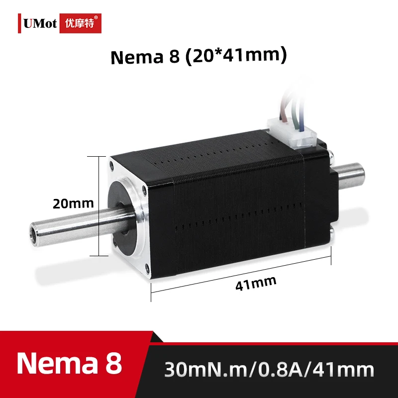 micro hybrid hollow shaft stepper motor nema 01