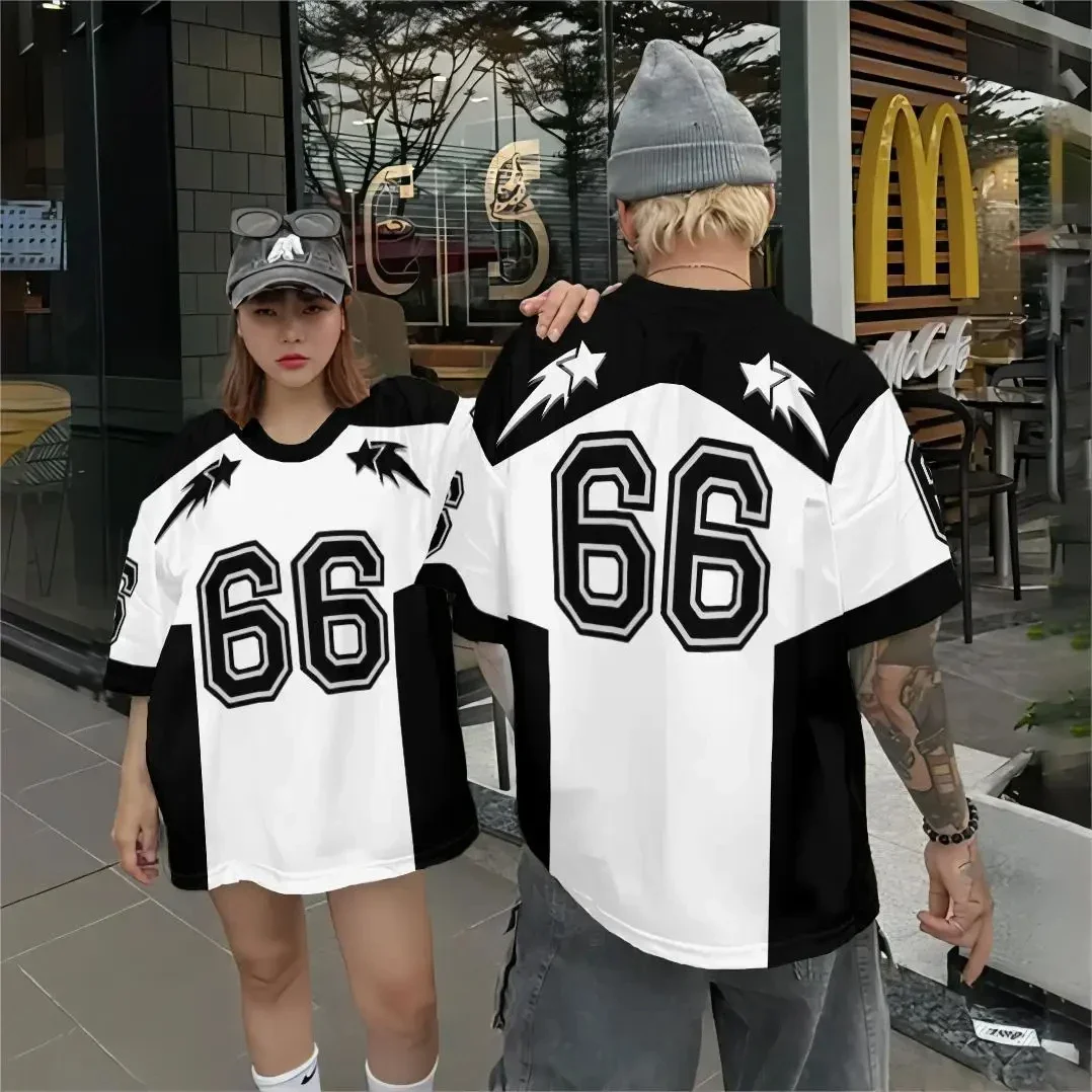 Summer New Fashion Trend Digital 3D Printed T-shirt, Oversized