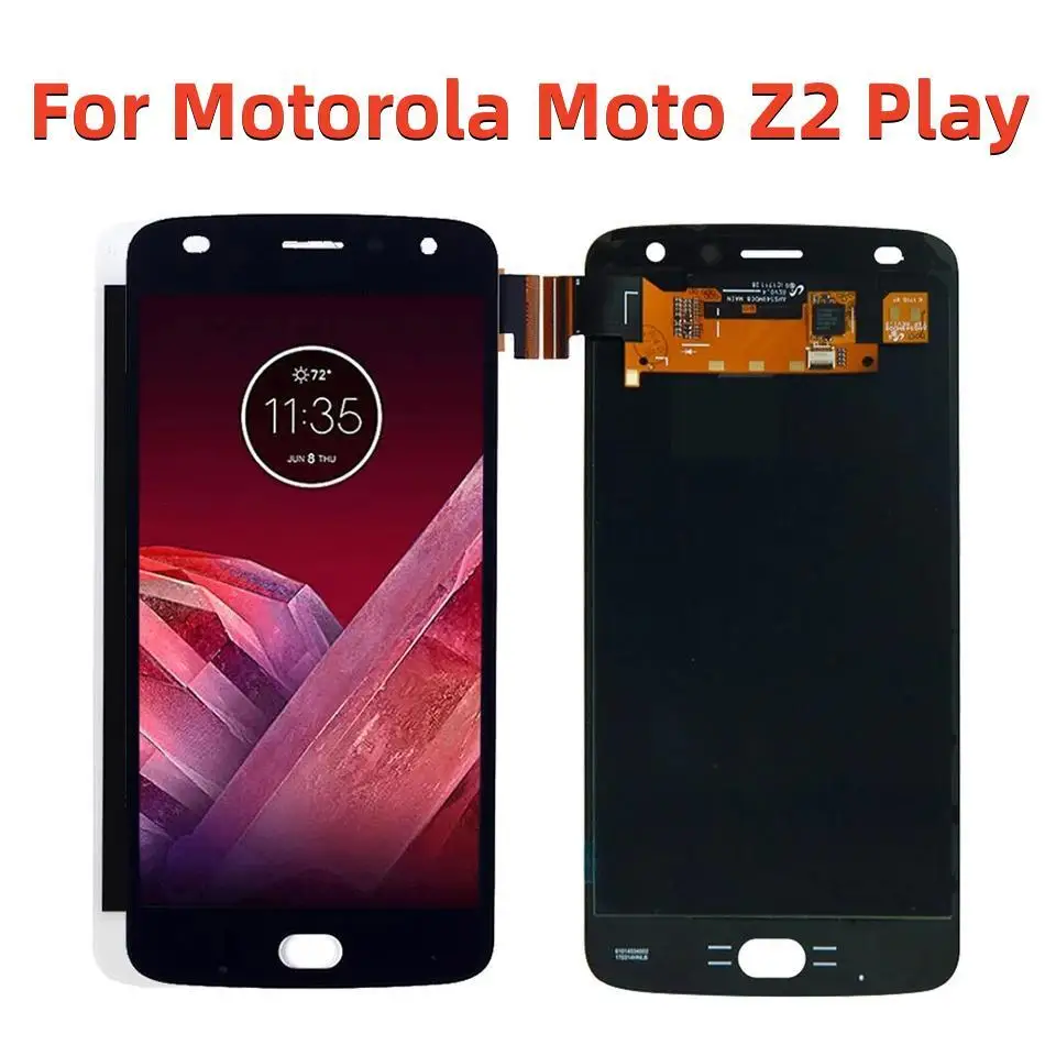 

Original AMOLED LCD For Motorola Moto Z2 Play LCD 5.5 inch 1920*1080 Touch Screen Moto Z2 Play XT1710-02 XT1710-06 Display