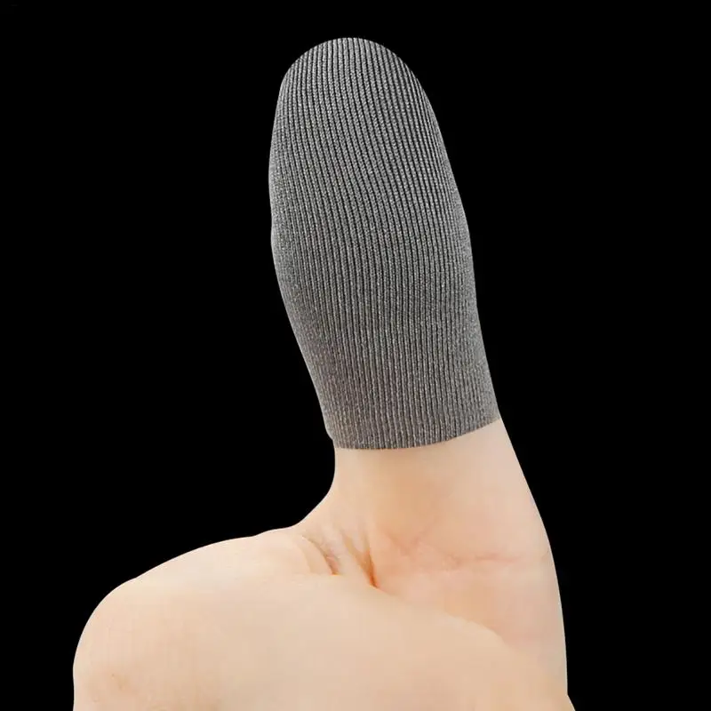 Sweatproof Finger Sleeves for Mobile Gaming
