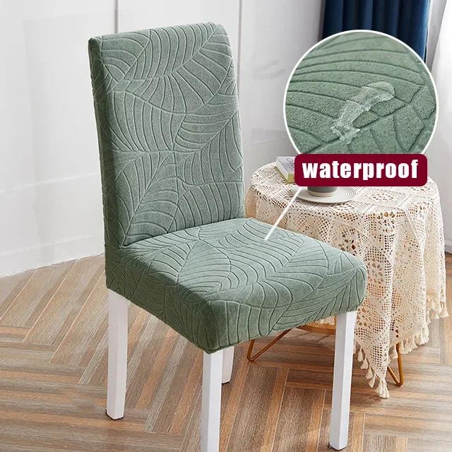 thumbnail image 1 of Funda impermeable para silla de comedor, fundas protectoras para sillas, cocina, boda, Hotel, banquete, 1 of 5