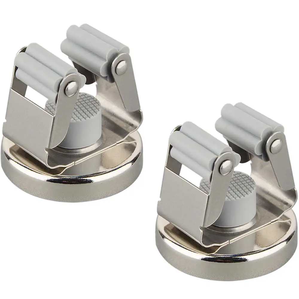 Mop Magnético e Suporte de Vassoalha Montagem na Parede Clip Rack para Garagem Cozinha Ferramentas de Lavanderia Organizador Pcs