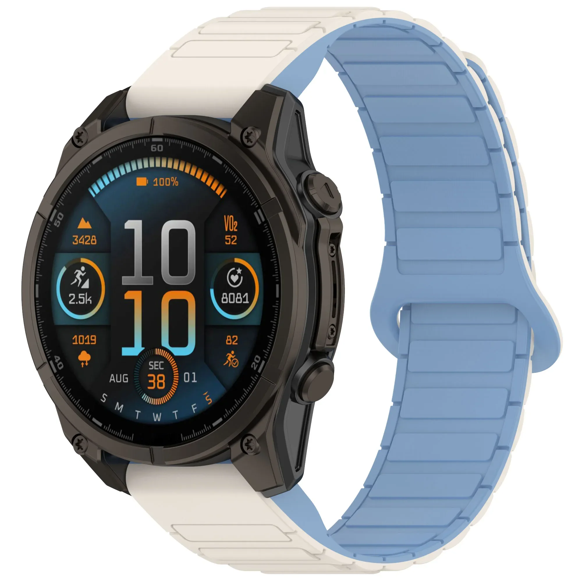Magnetic Silicone Band - Versatile Quick Fit Bracelet Wrist Strap