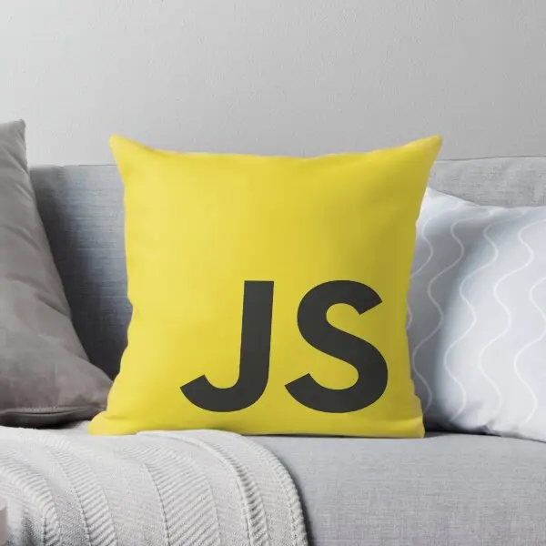 

Javascript Printing Throw Pillow Cover Wedding Decorative Square Hotel Soft Office Throw Waist Pillows not include One Side