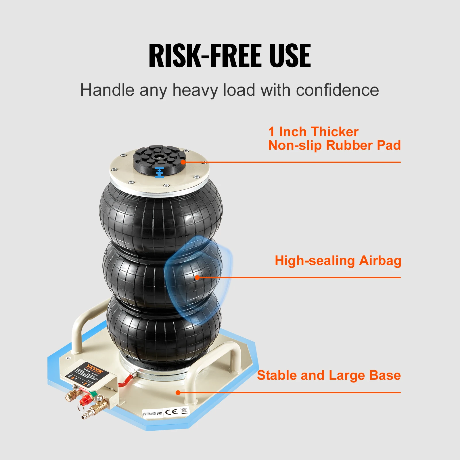 3 Ton Double Bag Air Jack 6
