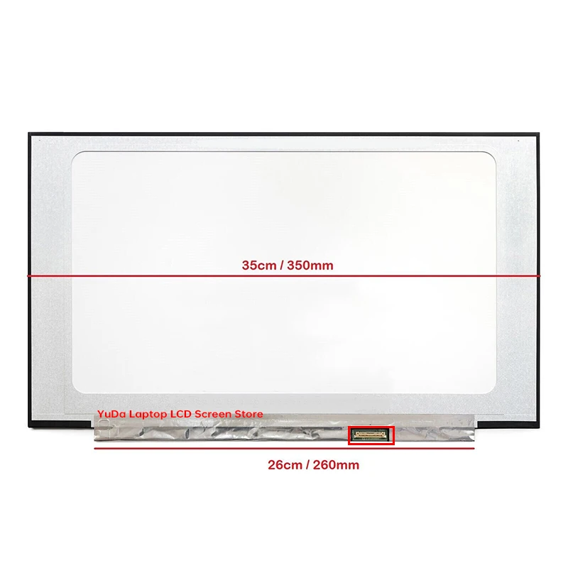 15.6 "Schermo LCD Del Computer Portatile NT156FHM-N43 B156HTN06.2 N156HGA-EA3 Per Lenovo ideapad 5-15ARE05 3-15ITL6 3-15ALC6 Pannello A Matrice Display - immagine 2