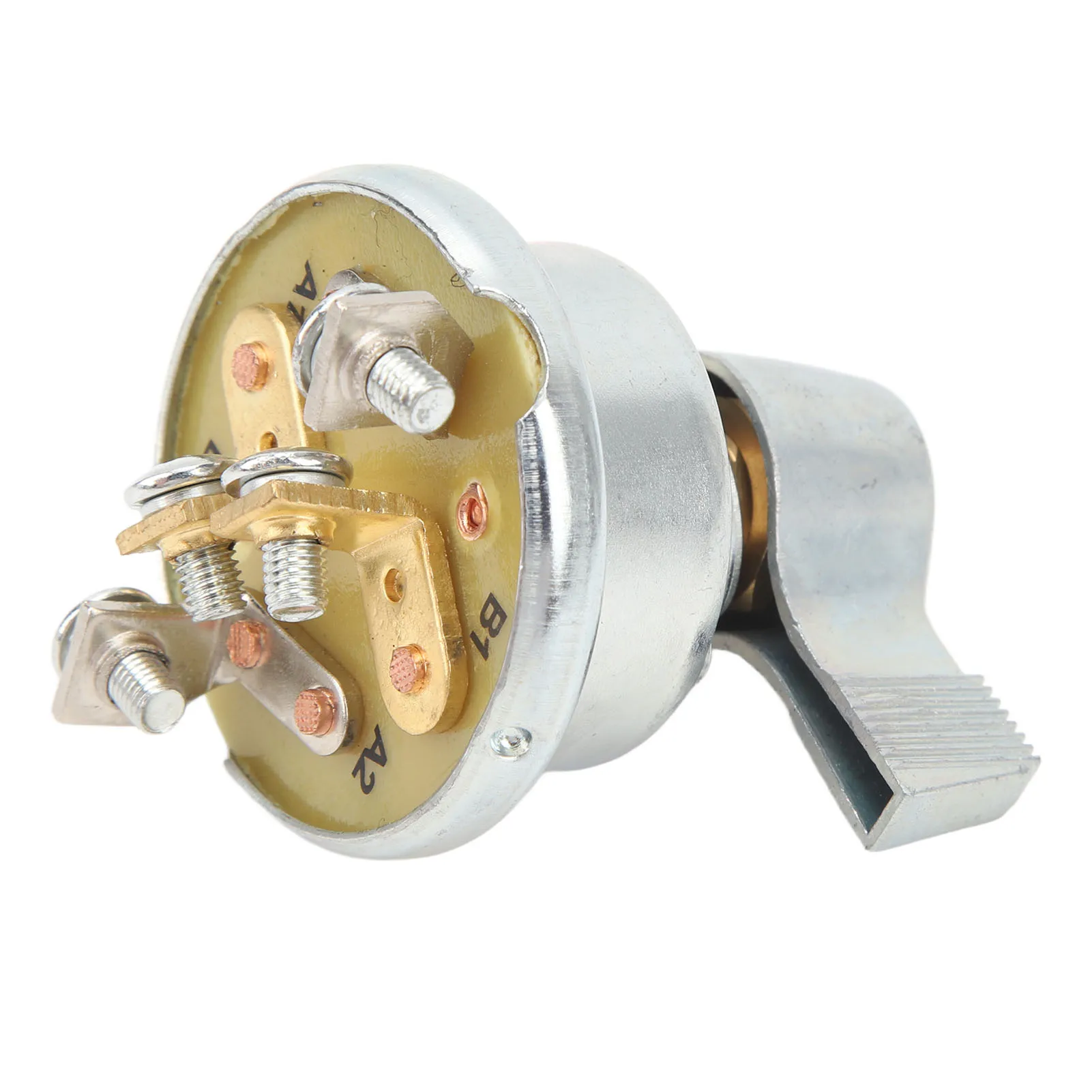 50A 12V 헤비듀티 회전 스위치 금속 3버튼 회전 스위치 (트럭 윈치, 제설기용)