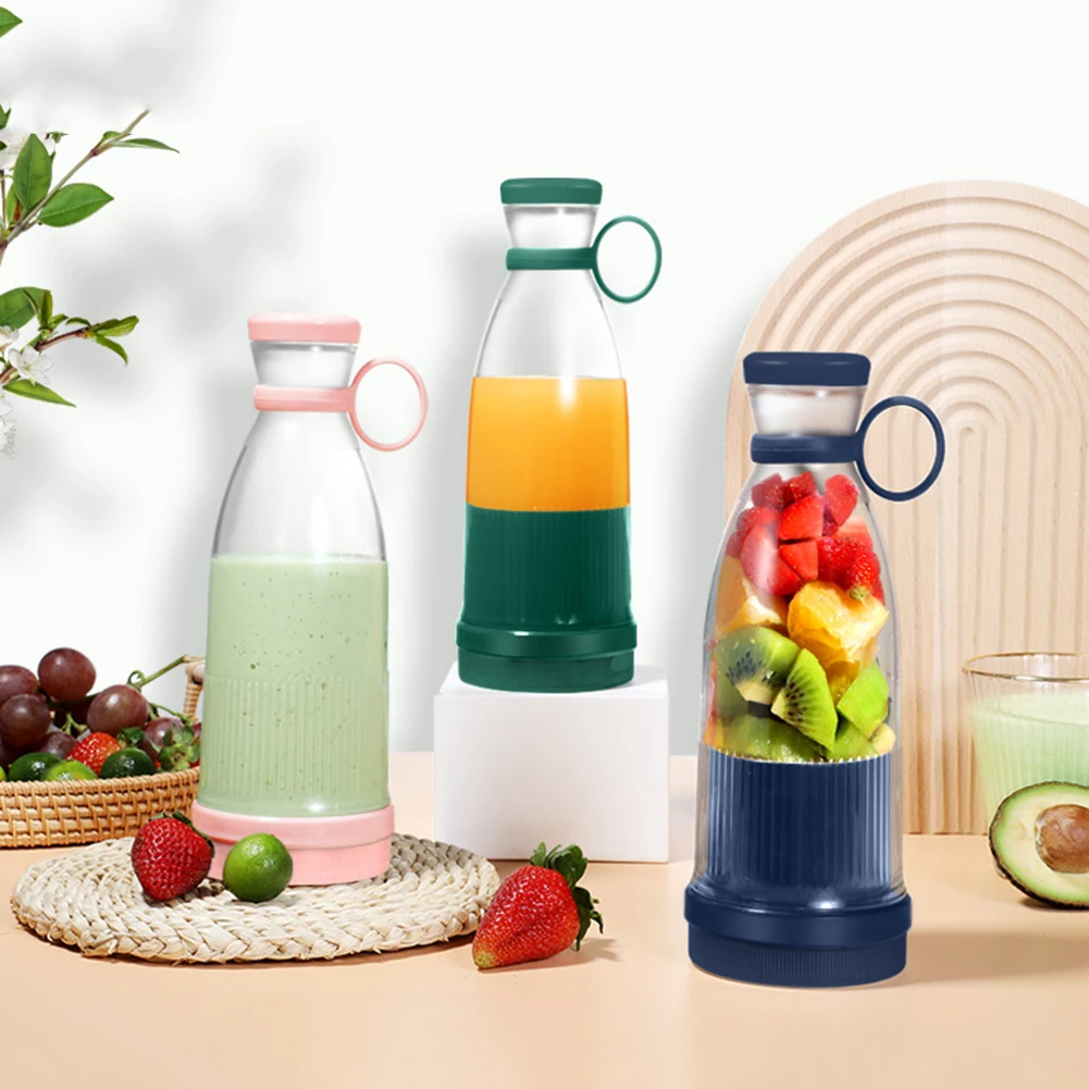 Juice Blender Rechargeable Fruits Mixer Bottle  Portable Electric Blender  Bottle - Juicers - Aliexpress