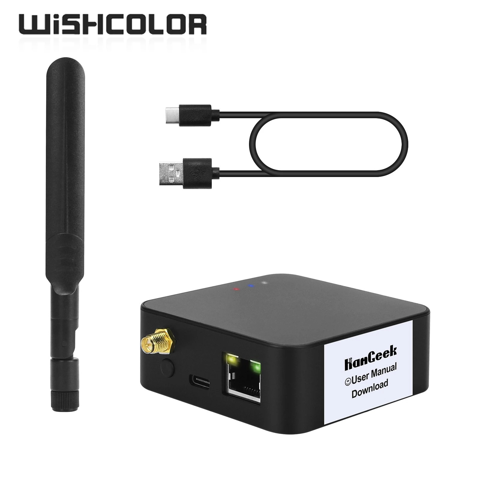 Módulo CC2652P7, Preto ou Branco, Cabo de Dados USB Opcional