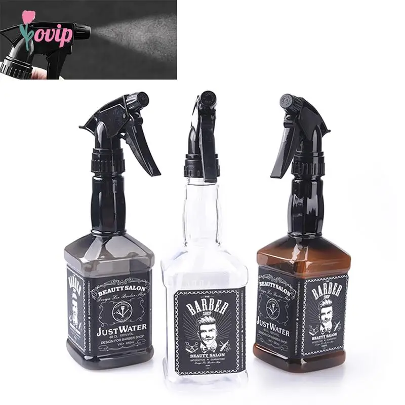 

650ML Hairdressing Empty Spray Bottle Refillable Mist Bottle Alcohol Disinfectant Dispenser Salon Barber Water Sprayer For Hair