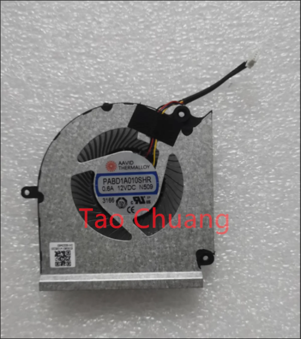 Ventilador Cpu Gpu para Msi Ms15m1 15m2 Ge68 Gp68h Pabd1a010shr Pabd1a010shl N509 N510 - Imagem 2