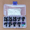 30pcs 3D DIY Glitter Plastic Safety Eyes For Crochet Toys Amigurumi Mixed Color Crafts Doll Eyeball 9/10/12/14/16mm 3
