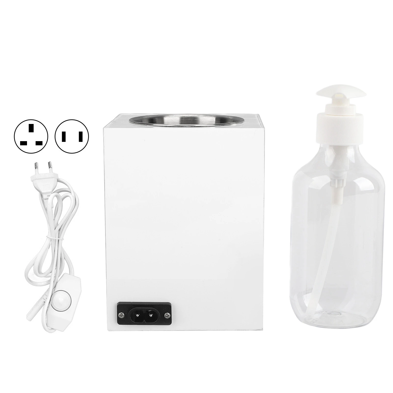 MassageOilHeaterSingleBottleAdjustableAluminumAlloyInnerLinerFastHeatLotionWarmer