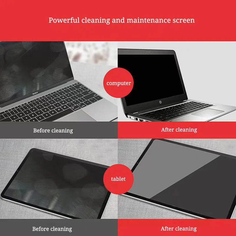 KCL-1005 JieLide Cleaning Kit Laptop LCD Screen Computer Phone Cleaner Cleaning Solution 5
