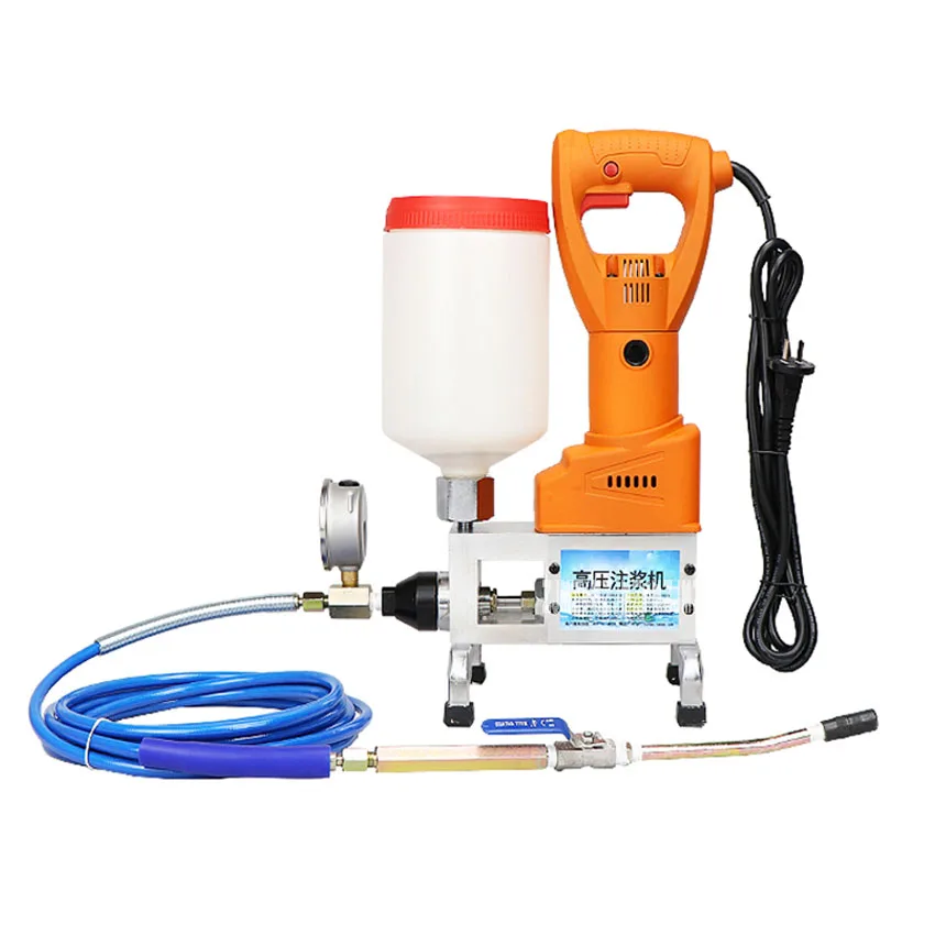 

SHZ-980W New High Pressure Injection Machine Polyurethane Pump Waterproof Leak-proof Grouting Machine 220V/110V 980W 0-6000psi