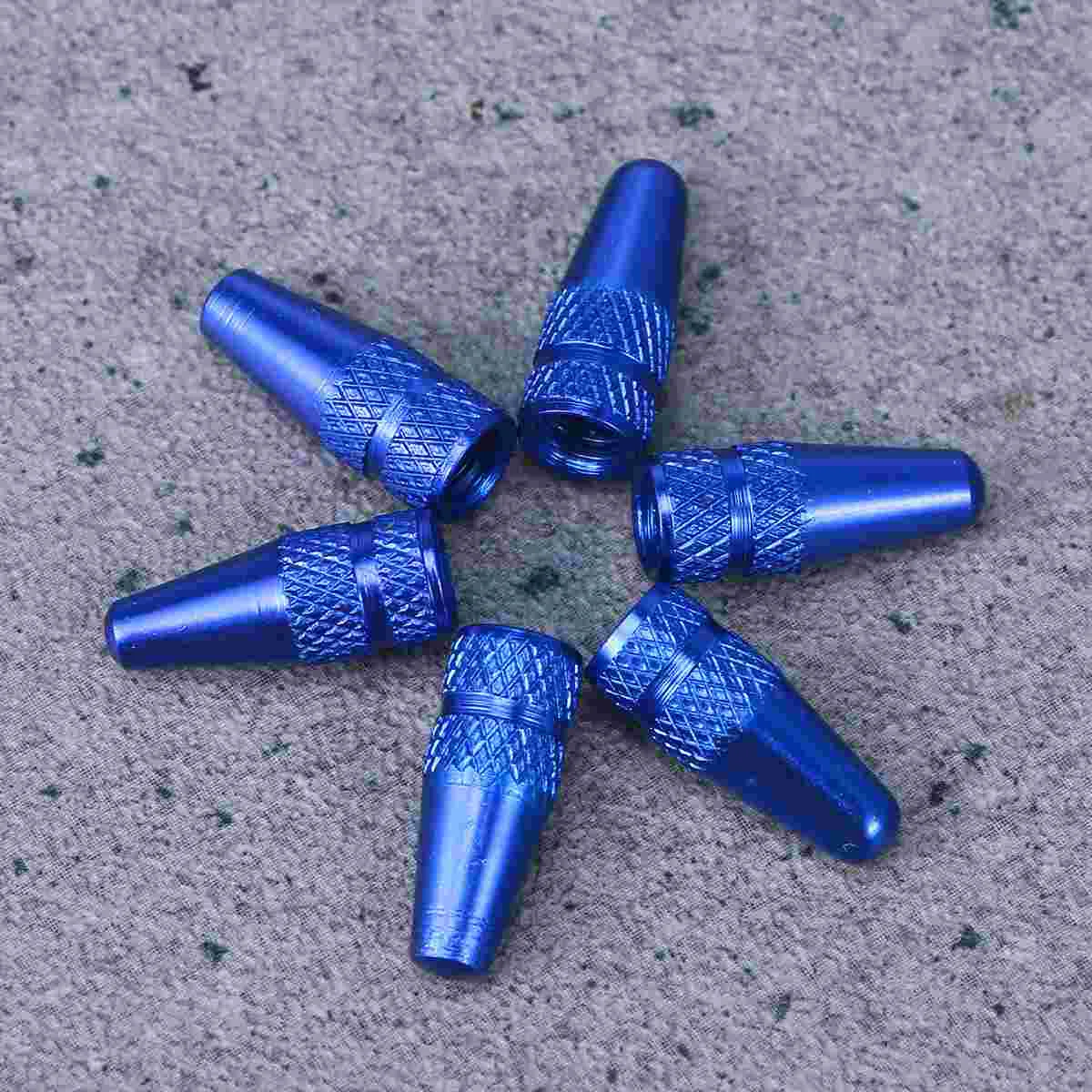 

Aluminum Alloy French Caps for MTB Road Bike Mountain Bike Tyre Air Caps Dust Covers (Green)