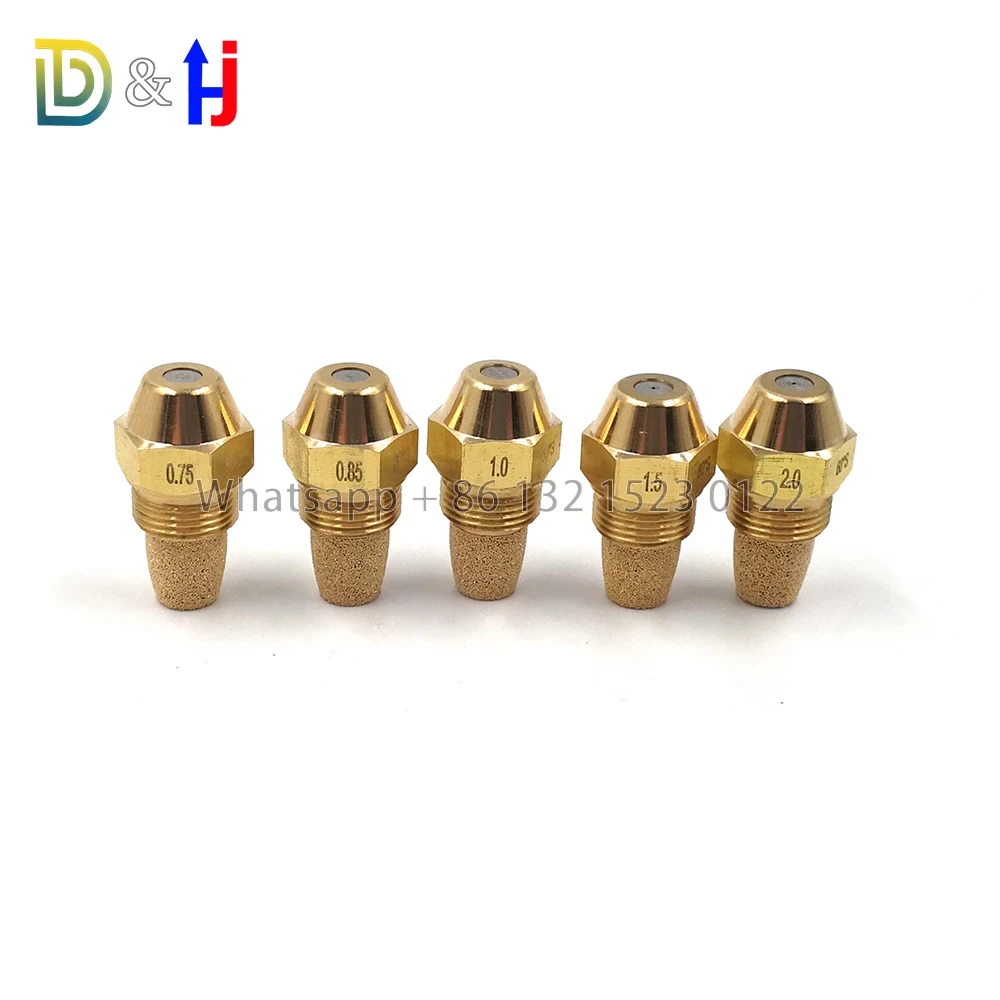 New Oil Nozzle Boiler Burner Diesel Injectors Nozzle 60-degree Methanol Diesel Fuel Burner Nozzle 6