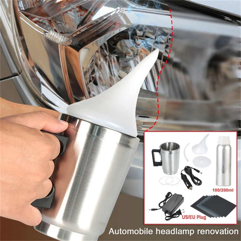 Car Headlight Lens Restoration Kit Headlamp Lens Oxidation Restore