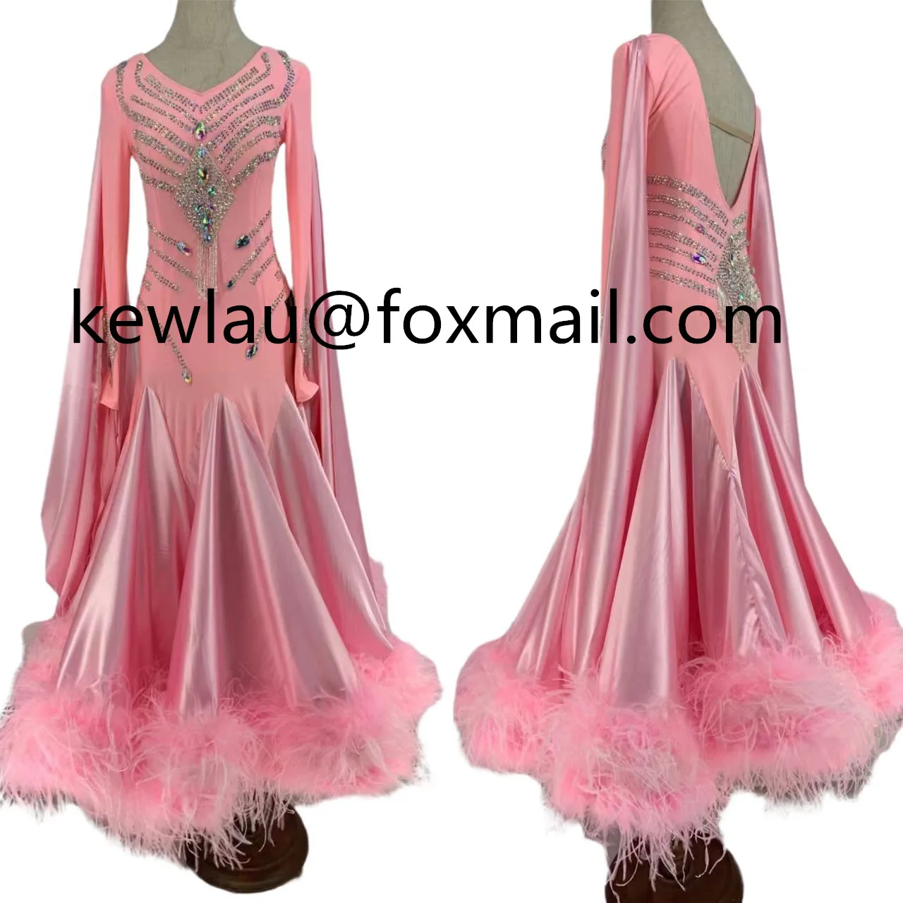 

WYHNOT 2022, индивидуальное платье для бальных танцев, вальса, танго, стандартное танцевальное платье, костюм для соревнований, быстрая бесплатная доставка