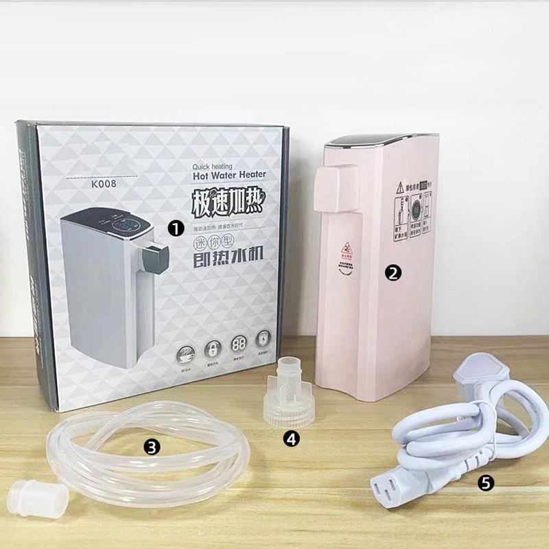 3L Instant Hot Water Dispenser Home office Desktop Portable Water Heater  2100W Portable Water Dispenser 6 Water Temperature - AliExpress