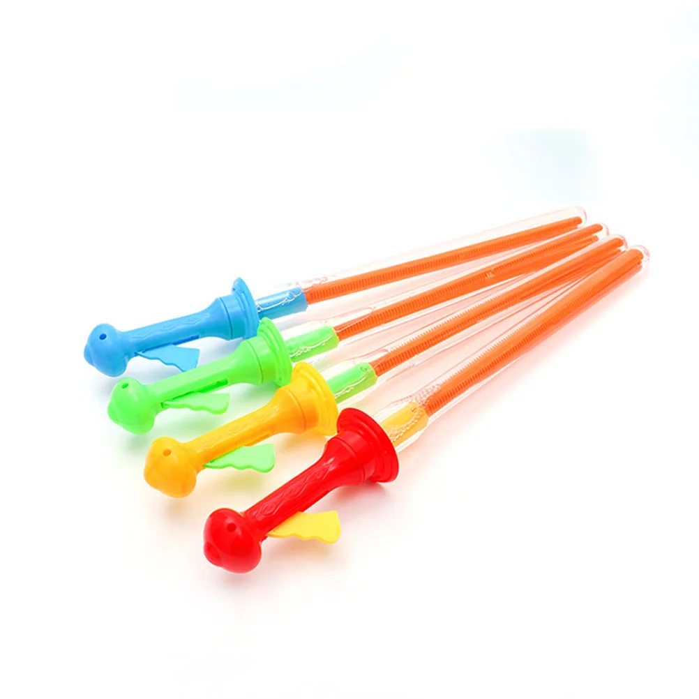4 Pcs Bubble Stick Party Favors Kids Toys Large Blowing Bubbles Outdoor Playing Wands 4