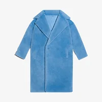 Adidas Authentic Manteau long en polaire à fourrure artificielle pour hommes et femmes H18983 3
