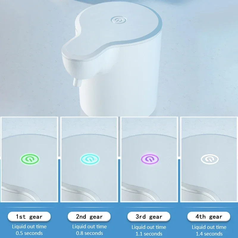 Soap Dispenser Automatic Sensor Foam Dispenser Touchless Type-C Charging Capacity Smart Liquid Soap Dispenser Infrared Sensor Soap